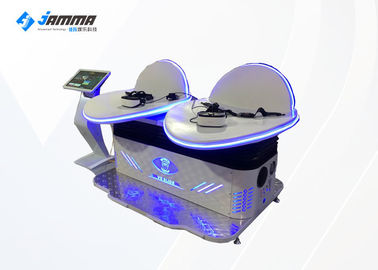Two Player Virtual Reality Machine With Touch Screen Kiosk / Amusement DD VR Cinema
